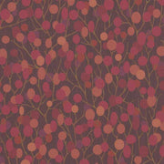 Remnant of CF Stinson Natural World Boysenberry Upholstery Vinyl