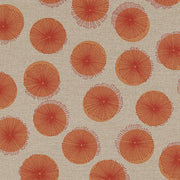 Remnant of CF Stinson Petal Dots Wild Fire Upholstery Vinyl