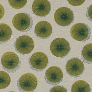 Remnant of CF Stinson Petal Dots Endive Upholstery Vinyl