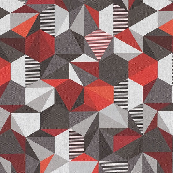 Remnant of CF Stinson Polygon Valentine Upholstery Vinyl