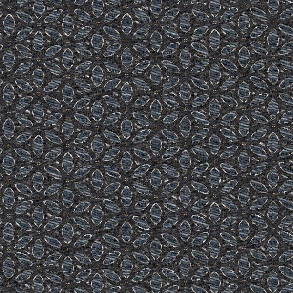 CF Stinson Posey Atlantic Blue Upholstery Fabric