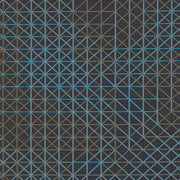 Remnant of CF Stinson Power Grid Sapphire Upholstery Fabric