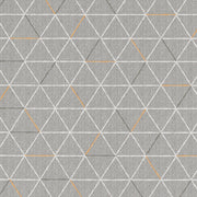 Fabric Remnant of CF Stinson Sticks & Strings Set in Stone Upholstery Vinyl