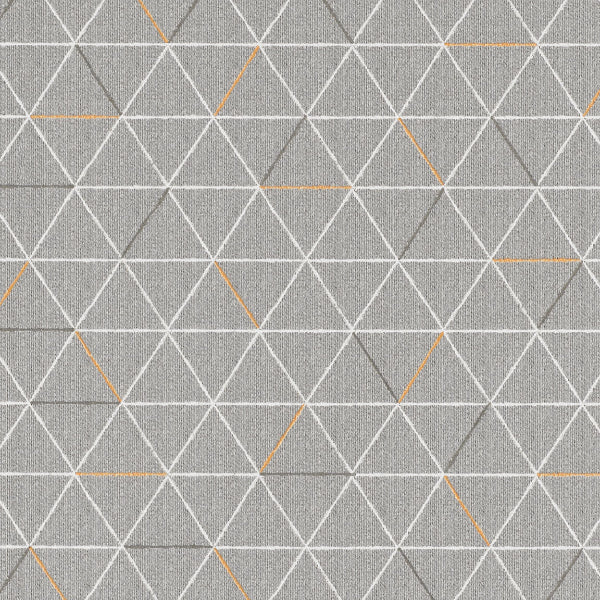 Fabric Remnant of CF Stinson Sticks & Strings Set in Stone Upholstery Vinyl