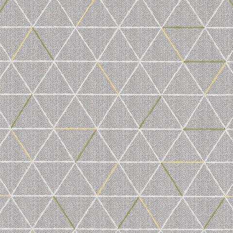 Fabric Remnant of CF Stinson Sticks & Strings Details Upholstery Vinyl