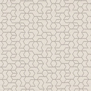 CF Stinson Tangram Parchment Upholstery Fabric