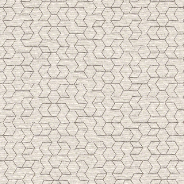 CF Stinson Tangram Parchment Upholstery Fabric
