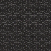 Remnant of CF Stinson Tangram Blackboard Upholstery Fabric