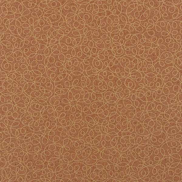  CF Stinson Tendril Spice Upholstery Fabric