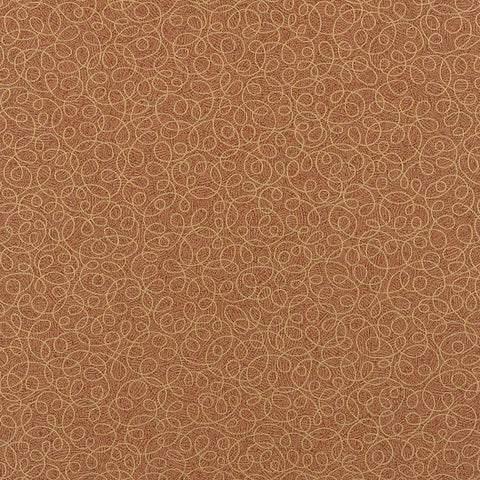  CF Stinson Tendril Spice Upholstery Fabric