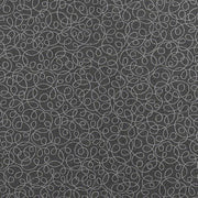 Remnant of CF Stinson Tendril Raven Upholstery Vinyl