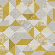 Remnant of CF Stinson Trio Buttercup Upholstery Fabric