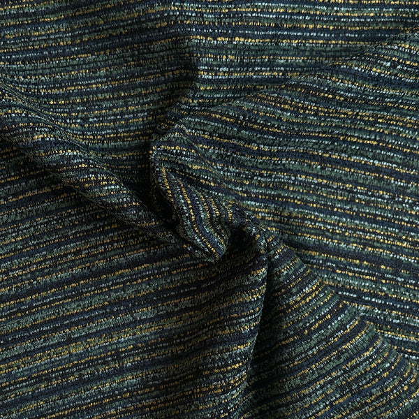 Opuzen Hollywood Stripe Abyss Upholstery Fabric Yardage