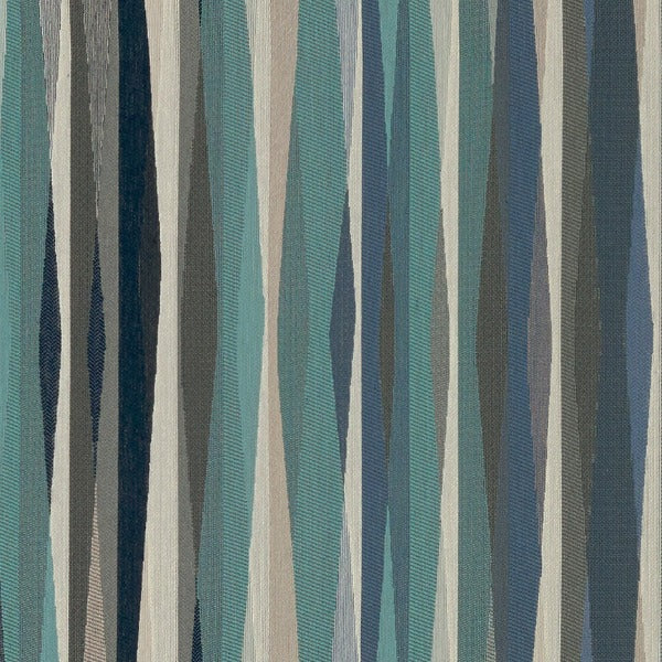 Remnant of Maharam Overlapping Stripe Garland Upholstery Fabric