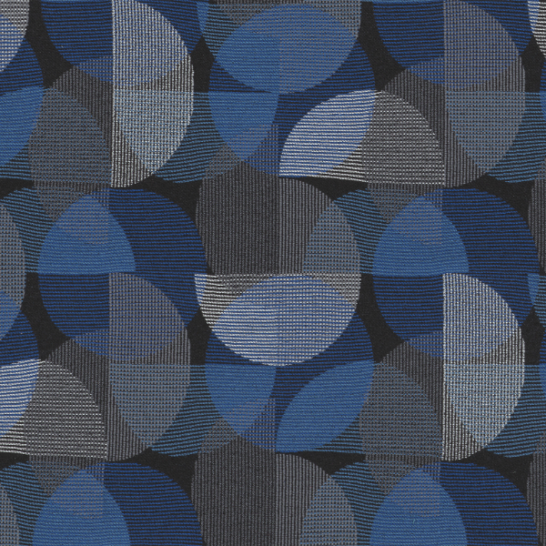 Pallas Allusion Royal Blue Upholstery Fabric