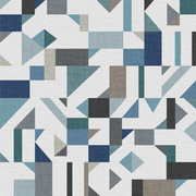 Pallas Curio Shade Blue Upholstery Vinyl