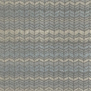 Pallas Flame Slate II Chevron Upholstery Fabric