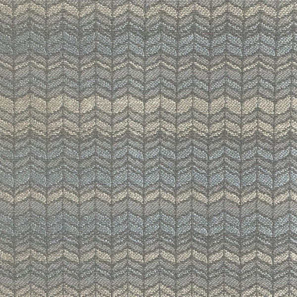 Pallas Flame Slate II Chevron Upholstery Fabric