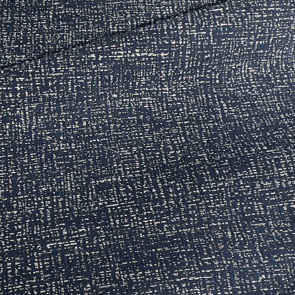 Pallas Glam Knockout Navy Blue Upholstery Fabric