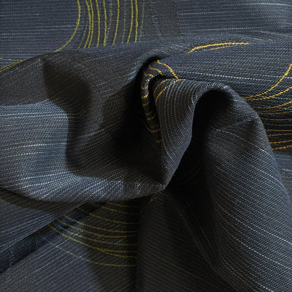 Pallas Spontaneous Midnight Upholstery Fabric Yardage