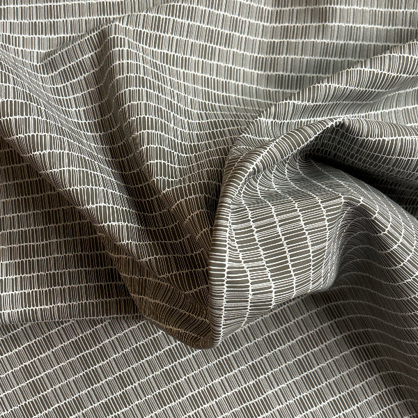 Pallas Unraveled Carbon Upholstery Vinyl Yardage