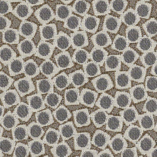 Remnant of Pollack Ping Pong Pewter Upholstery Fabric