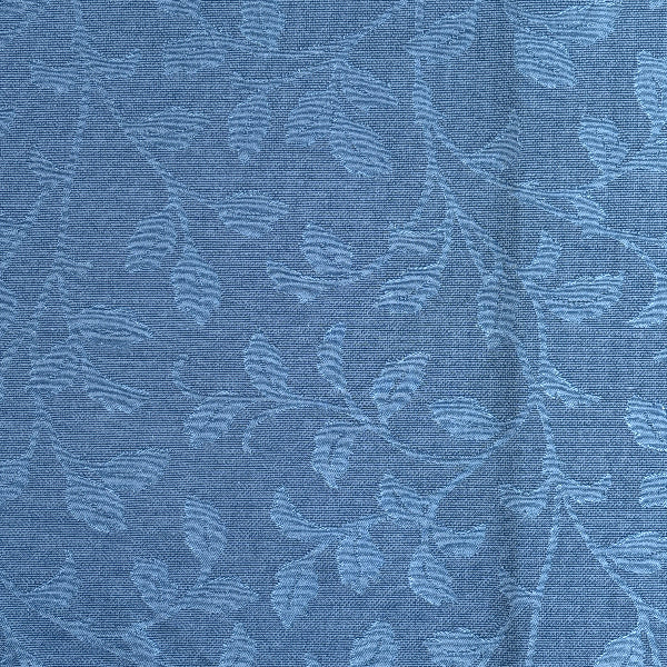 Plant Vines Admiral Blue Upholstery Fabric Yardage