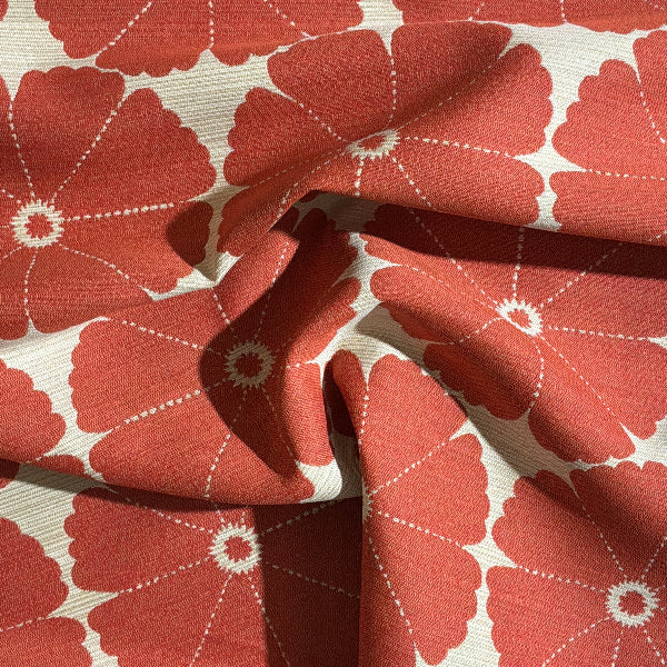 Pollack Big Flower Poppy Sunbrella Upholstery Fabric