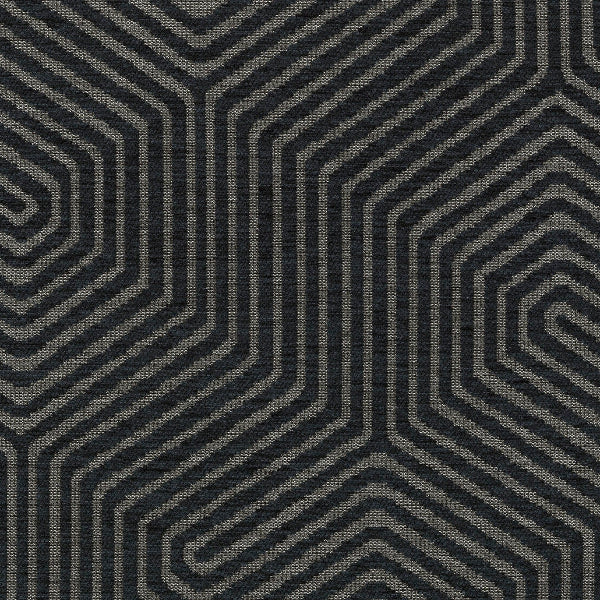 Remnant of Carnegie Labyrinth 3 Upholstery Fabric