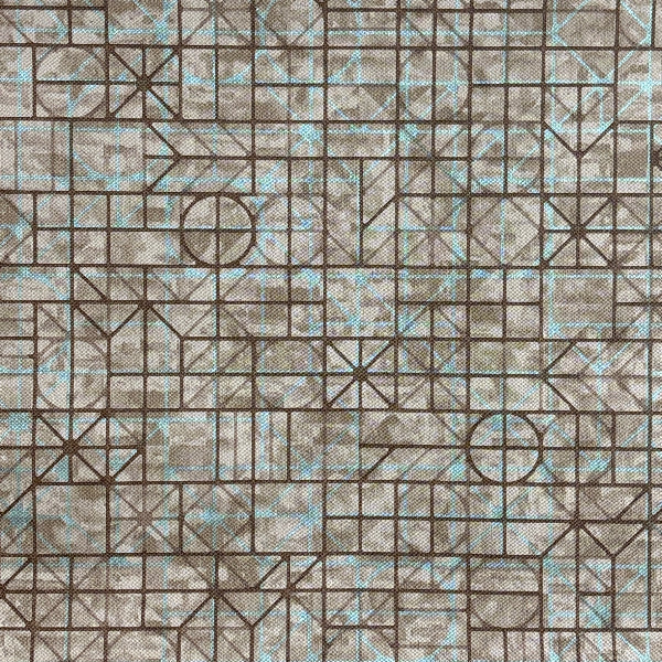 Remnant of Derby Network Latte Upholstery Vinyl 