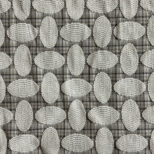 Remnant of Designtex Ainsley Opal White Upholstery Fabric