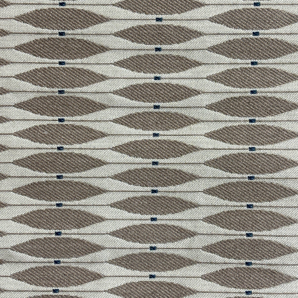 Remnant of Designtex Leaf Dot Creme Upholstery Fabric