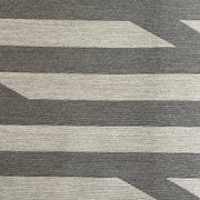 Remnant of HBF Sir Stripe A Lot Distinct Gray Upholstery Fabric