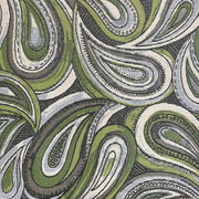 Remnant of Mayer Boteh Jade Sunbrella Upholstery Fabric