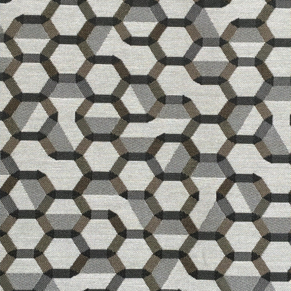 Remnant of Mayer Connect Charcoal Sunbrella Upholstery Fabric