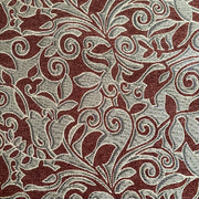 Royal Vines Red and Gold Upholstery Fabric