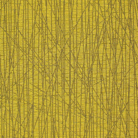 HBF Scribble XS Citron Yellow Upholstery Fabric