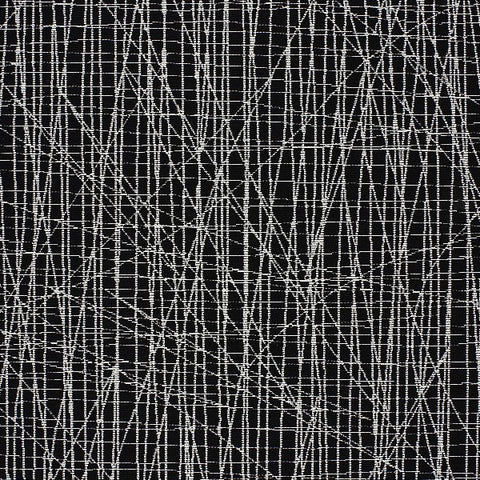 HBF Scribble XS Noir Upholstery Fabric