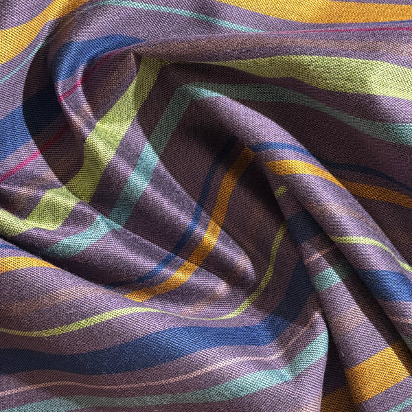 Sina Pearson Cabana Purple Upholstery Fabric Yardage