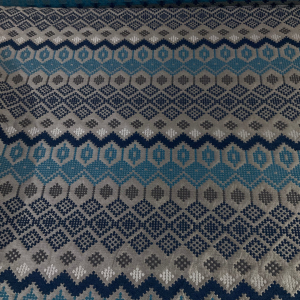 Sina Pearson Folklore 455 Glacier Blue Upholstery Fabric