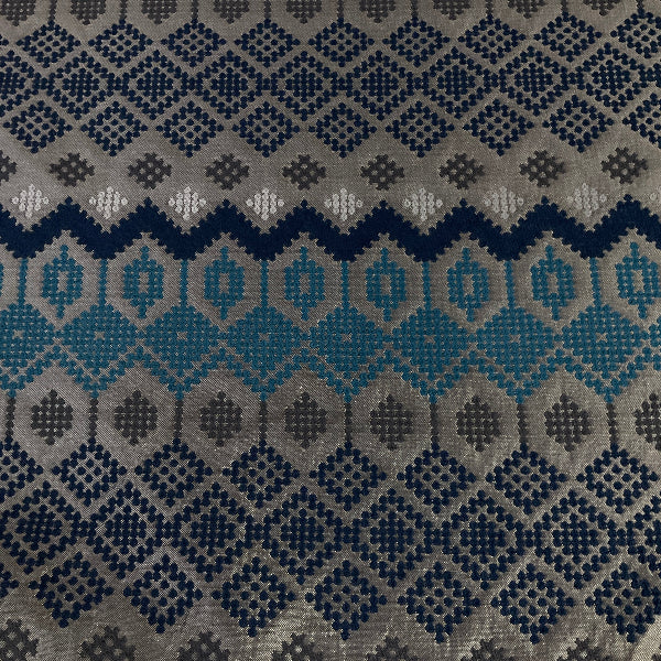Sina Pearson Folklore 455 Glacier Blue Upholstery Fabric
