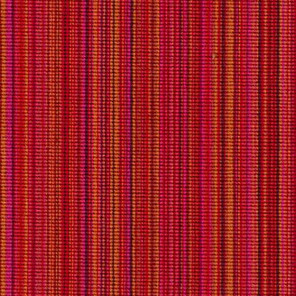 Remnant of Knoll Striae Stripe Fire Upholstery Fabric