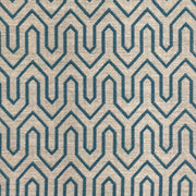 Sunbrella Deco Geo Aqua Upholstery Fabric