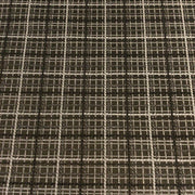 Swavelle Millcreek Bachelor Plaid Cafe Grey Upholstery Fabric