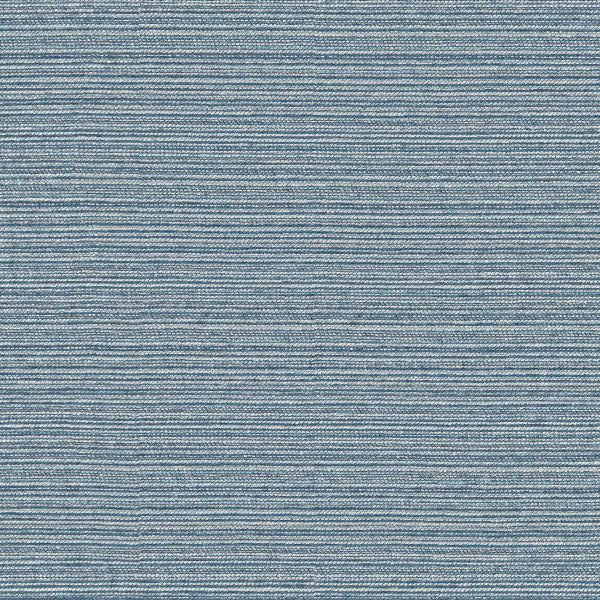 Remnant of Bernhardt Tailored Iced Blue Upholstery Fabric