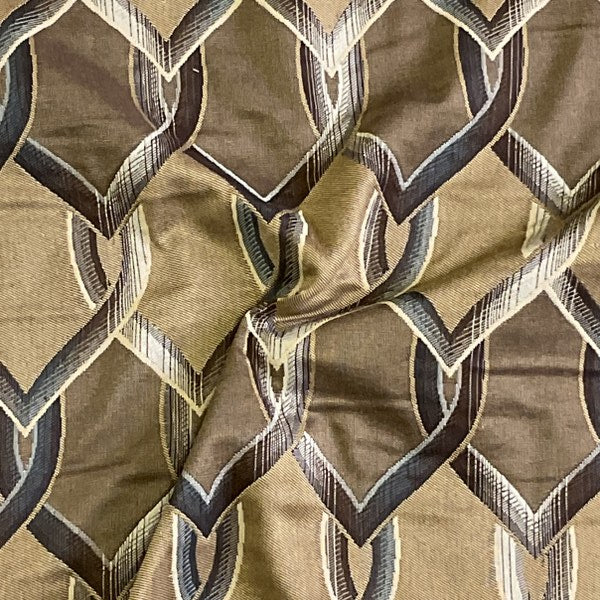 Tangled Mocha Upholstery Fabric Material