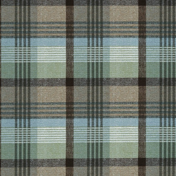 Remnant of Carnegie Tartan Print 103 Upholstery Fabric Vinyl