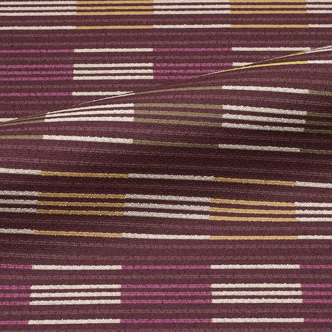 CF Stinson Kennebunk Black Raspberry Upholstery Fabric