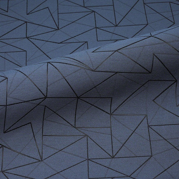 CF Stinson Network Marco Blue Crypton Upholstery Fabric