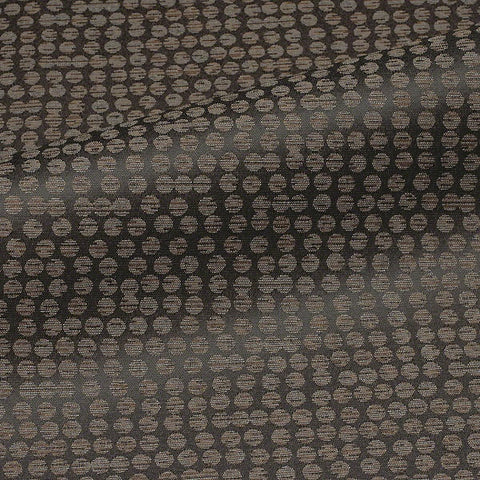 CF Stinson Polka Silhoutte Black Upholstery Fabric